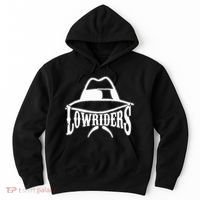 Lowrider Hat La Chicano Cholo Los Angeles Low Rider Hoodie thumb 0