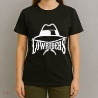Lowrider Hat La Chicano Cholo Los Angeles Low Rider T-Shirt thumb 4
