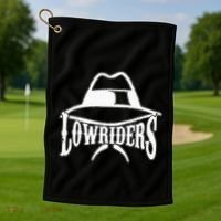 Lowrider Hat La Chicano Cholo Los Angeles Low Rider Golf Towel thumb 1