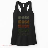 Love Heart Muse Grunge Style Black Muse Women's Tank Top thumb 0