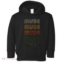 Love Heart Muse Grunge Style Black Muse Toddler Hoodie thumb 0