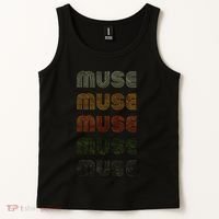 Love Heart Muse Grunge Style Black Muse Tank Top thumb 2