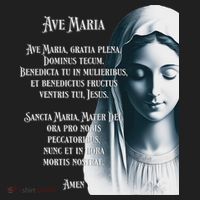 Latin Hail Mary Blessed Mother Rosary Prayer Hat thumb 2