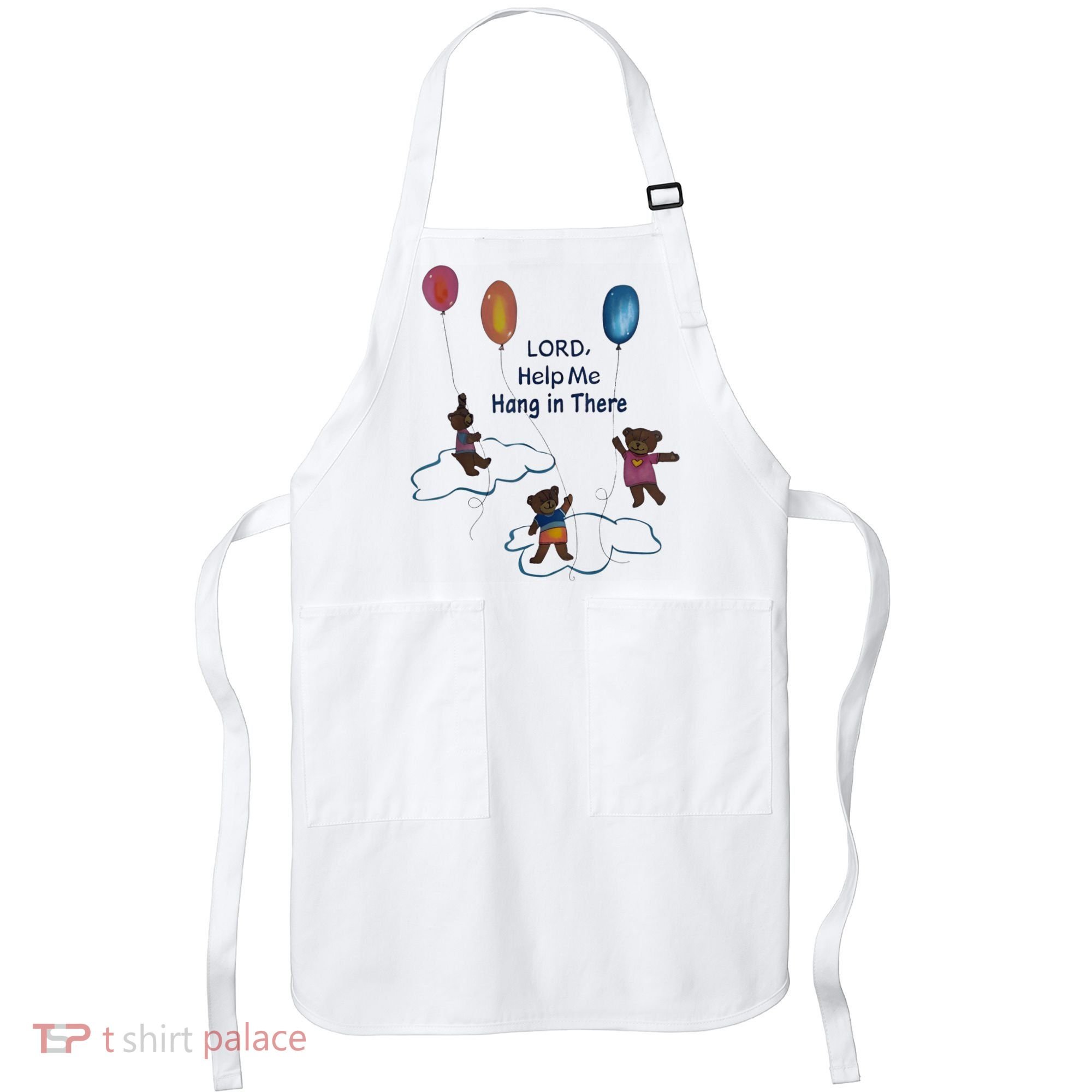 Lord Help Me Hang In There Funny Meme Apron