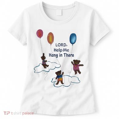 Lord Help Me Hang In There Funny Meme Women's T-Shirt