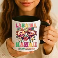 Lahaina Hawaii #Maui Strong Coffee Mug thumb 3