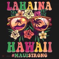 Lahaina Hawaii #Maui Strong Polo thumb 3