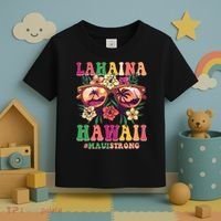 Lahaina Hawaii #Maui Strong Toddler T-Shirt thumb 3