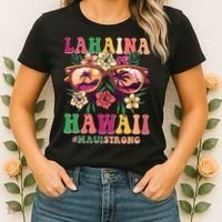 Lahaina Hawaii #Maui Strong Women's T-Shirt thumb 2