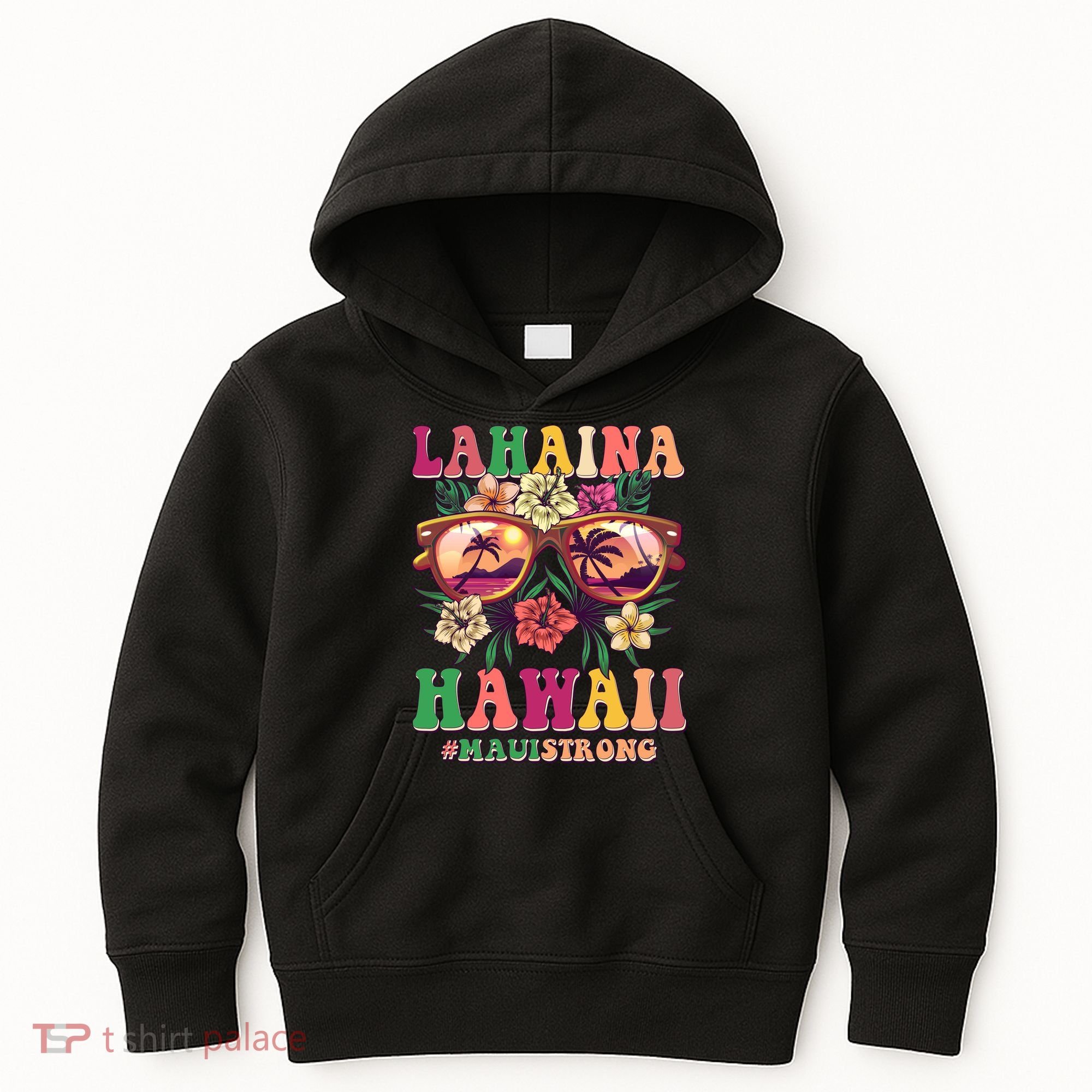 Lahaina Hawaii #Maui Strong Kids Hoodie