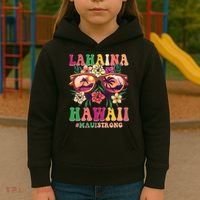 Lahaina Hawaii #Maui Strong Kids Hoodie thumb 3