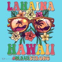Lahaina Hawaii #Maui Strong Button thumb 1