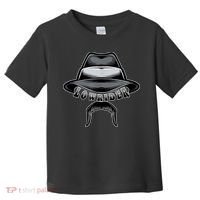 Lowrider Hat & Moustache, Chicano Cholo, Latino Low Rider Toddler T-Shirt thumb 0