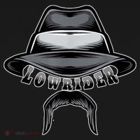 Lowrider Hat & Moustache, Chicano Cholo, Latino Low Rider Women's T-Shirt thumb 6