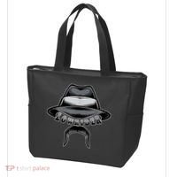 Lowrider Hat & Moustache, Chicano Cholo, Latino Low Rider Tote Bag thumb 3