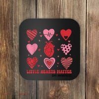Little Hearts Matter Chd Awareness Heart Anatomy Valentine Coaster thumb 0