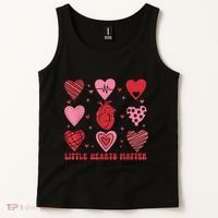 Little Hearts Matter Chd Awareness Heart Anatomy Valentine Tank Top thumb 2