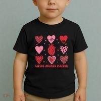 Little Hearts Matter Chd Awareness Heart Anatomy Valentine Toddler T-Shirt thumb 2