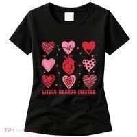 Little Hearts Matter Chd Awareness Heart Anatomy Valentine Women's T-Shirt thumb 0