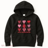 Little Hearts Matter Chd Awareness Heart Anatomy Valentine Kids Hoodie thumb 0