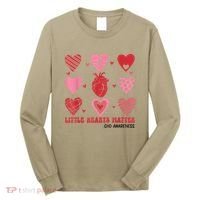 Little Hearts Matter Chd Awareness Heart Anatomy Valentine Long Sleeve Shirt thumb 0