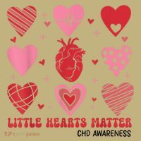Little Hearts Matter Chd Awareness Heart Anatomy Valentine Sweatshirt thumb 2