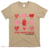 Little Hearts Matter Chd Awareness Heart Anatomy Valentine T-Shirt thumb 0
