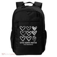 Little Hearts Matter Chd Disease Awareness Heart Warrior Backpack thumb 0