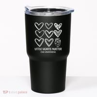 Little Hearts Matter Chd Disease Awareness Heart Warrior Tumbler thumb 0