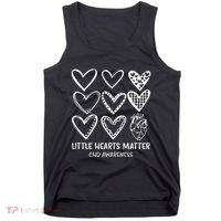 Little Hearts Matter Chd Disease Awareness Heart Warrior Tank Top thumb 0