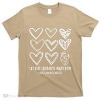 Little Hearts Matter Chd Disease Awareness Heart Warrior T-Shirt thumb 0