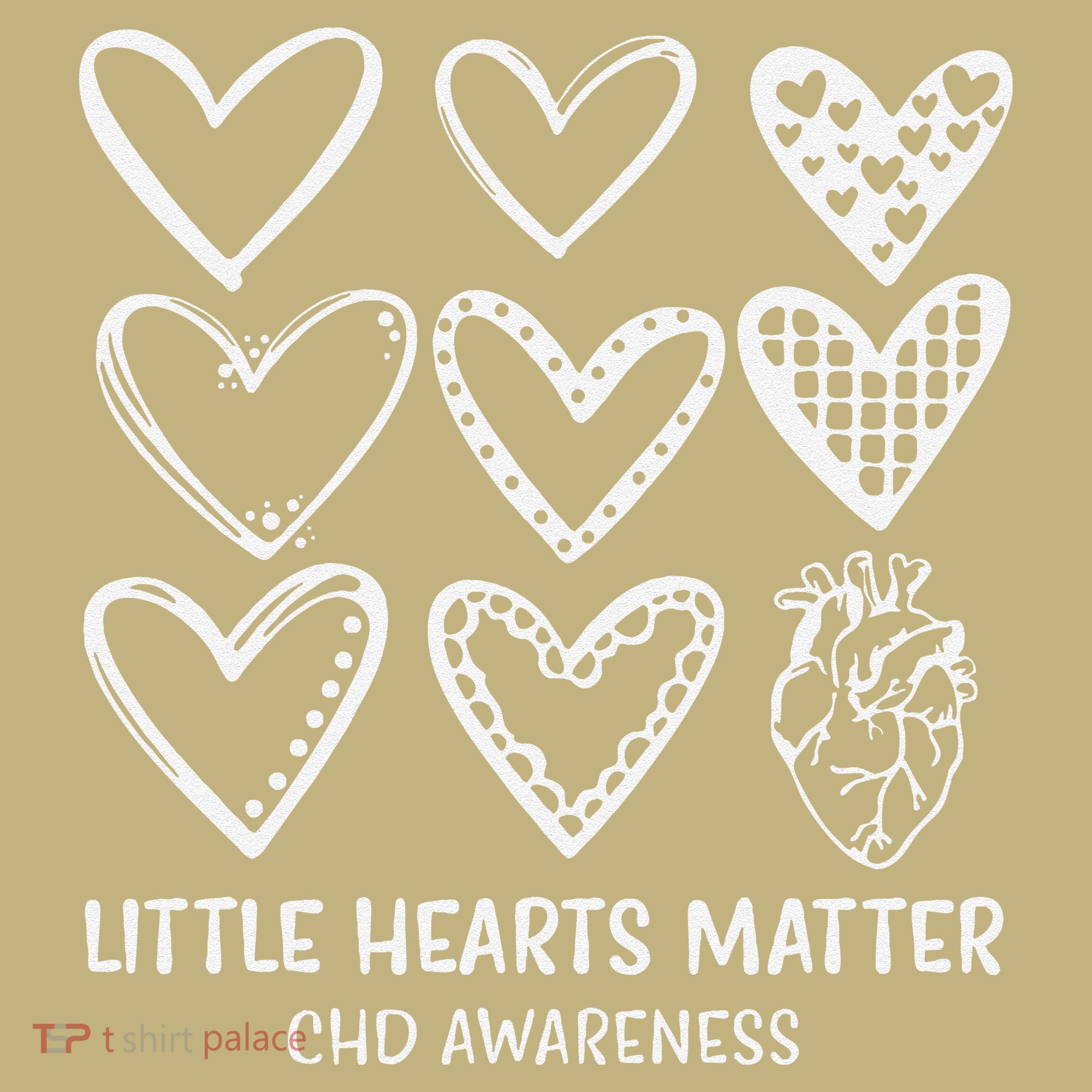 Little Hearts Matter Chd Disease Awareness Heart Warrior Mousepad