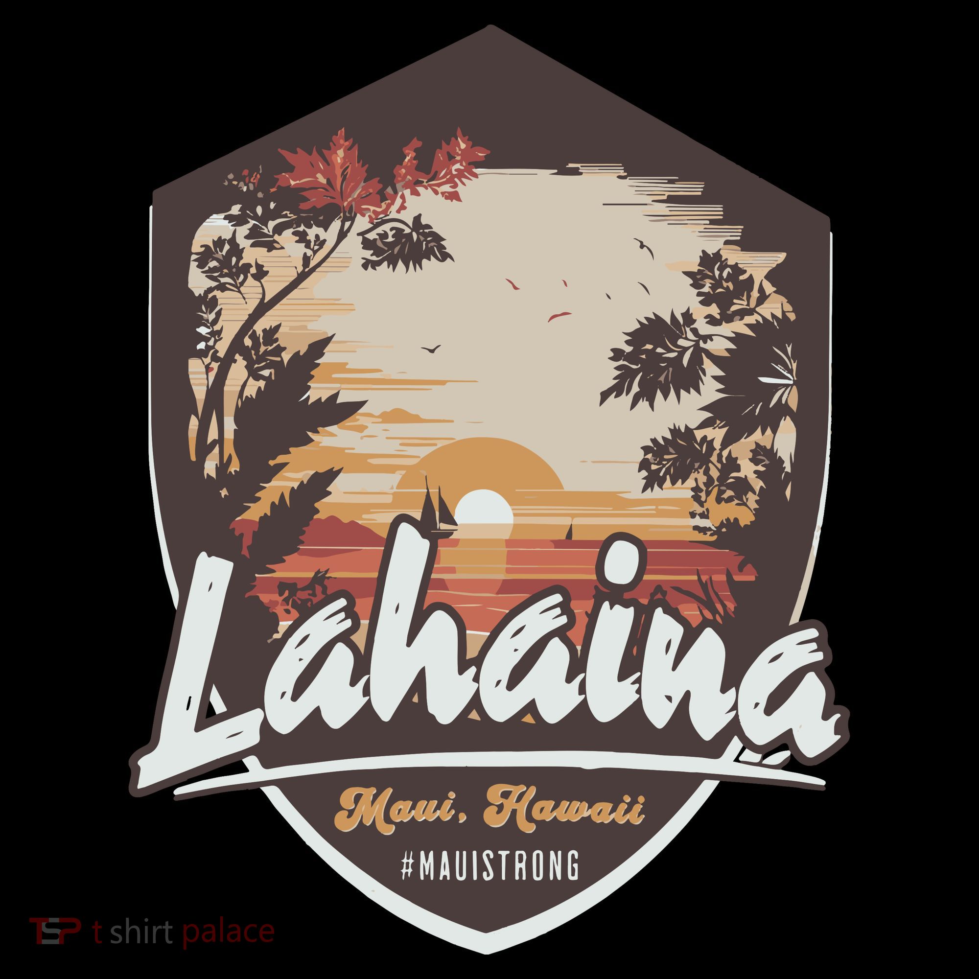 Lahaina Hawaii Maui Strong Support Doggie Tank