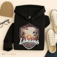 Lahaina Hawaii Maui Strong Support Hoodie thumb 4