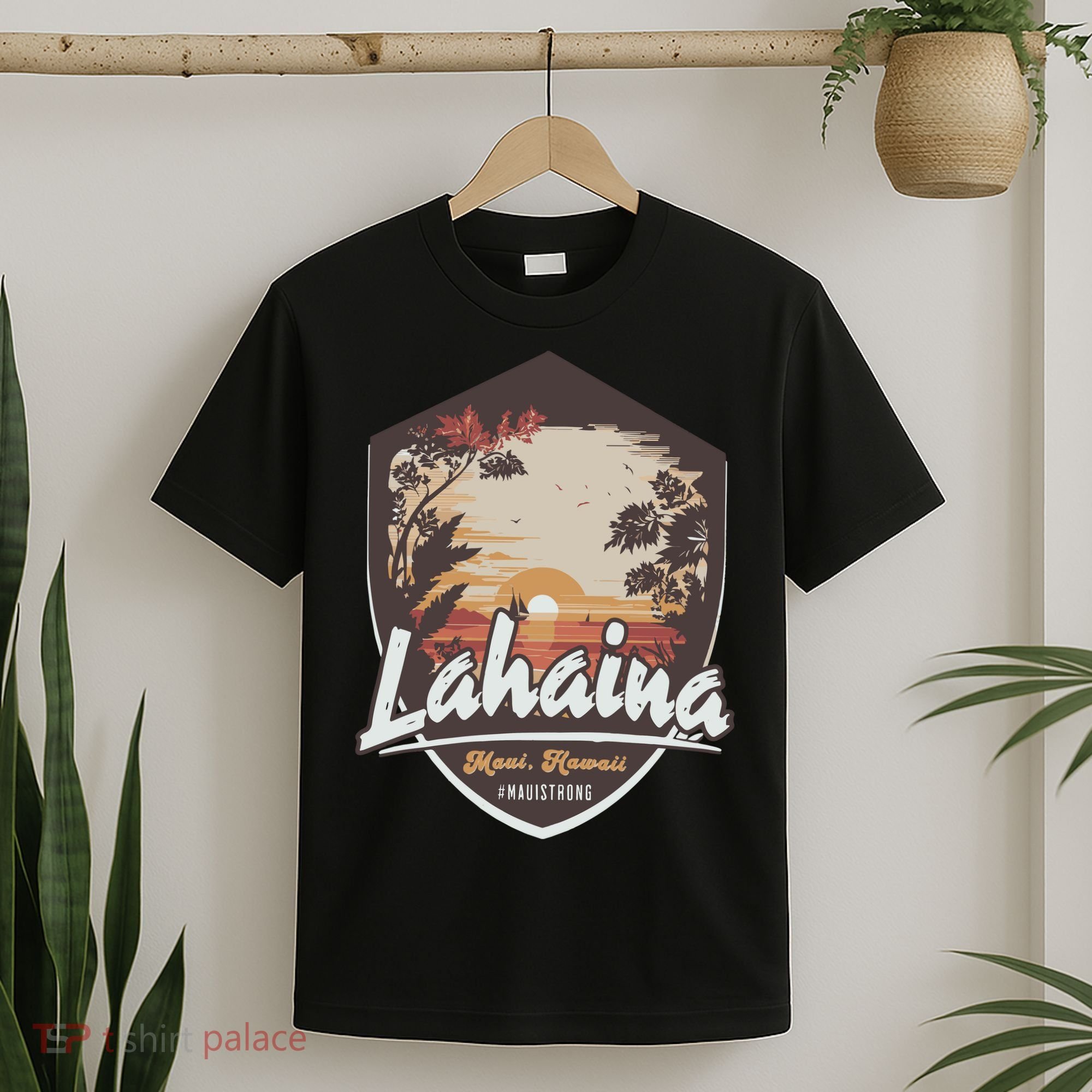 Lahaina Hawaii Maui Strong Support T-Shirt