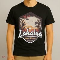 Lahaina Hawaii Maui Strong Support T-Shirt thumb 3