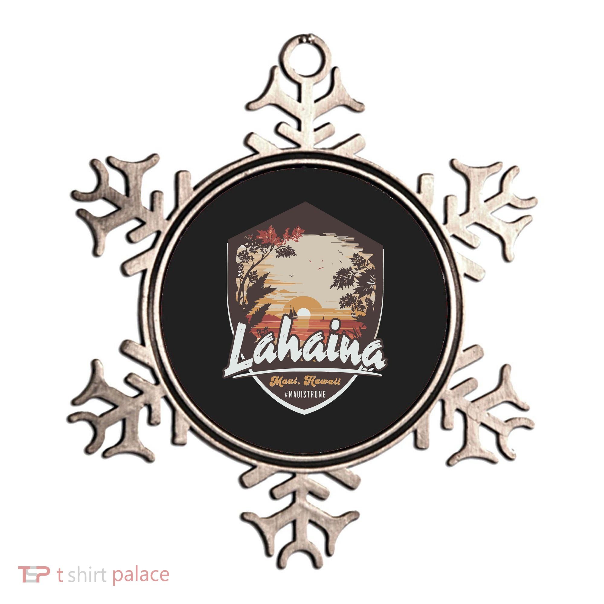 Lahaina Hawaii Maui Strong Support Ornament