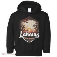 Lahaina Hawaii Maui Strong Support Toddler Hoodie thumb 0