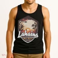 Lahaina Hawaii Maui Strong Support Tank Top thumb 3