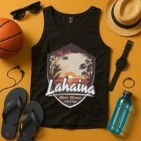 Lahaina Hawaii Maui Strong Support Tank Top thumb 4
