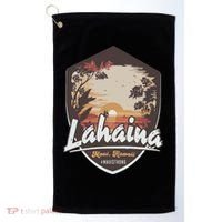Lahaina Hawaii Maui Strong Support Golf Towel thumb 0