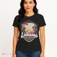 Lahaina Hawaii Maui Strong Support Women's T-Shirt thumb 4