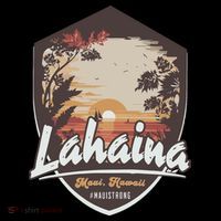 Lahaina Hawaii Maui Strong Support Kids T-Shirt thumb 4