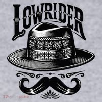 Lowrider Hat Moustache Chicano Cholo Latino Low Rider Women's Sweatshirt thumb 2