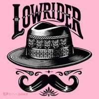 Lowrider Hat Moustache Chicano Cholo Latino Low Rider Coaster thumb 2