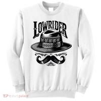 Lowrider Hat Moustache Chicano Cholo Latino Low Rider Sweatshirt thumb 0