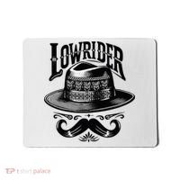 Lowrider Hat Moustache Chicano Cholo Latino Low Rider Mousepad thumb 0