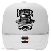 Lowrider Hat Moustache Chicano Cholo Latino Low Rider Hat thumb 0