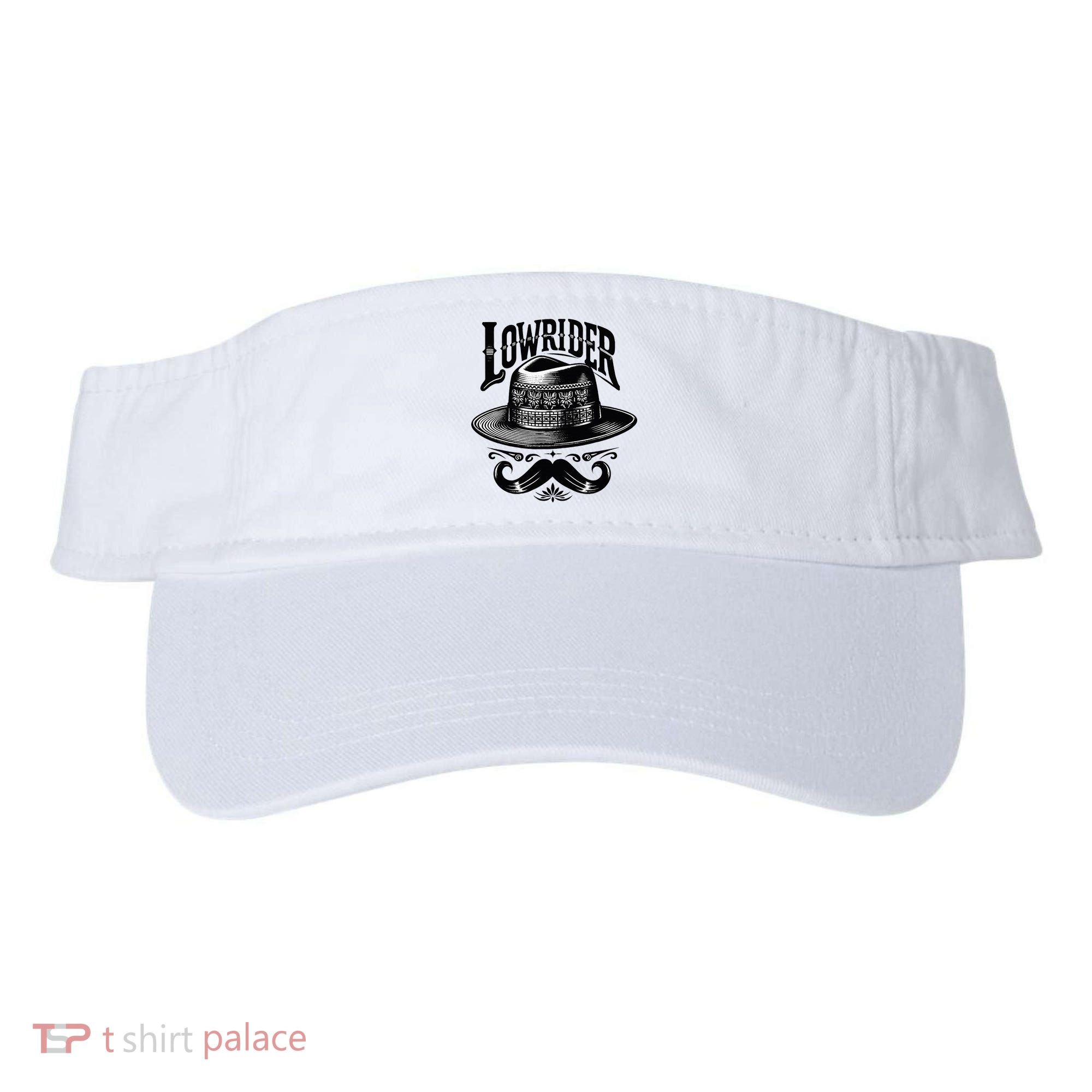 Lowrider Hat Moustache Chicano Cholo Latino Low Rider Visor