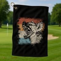 Laughing Hyena Meaningful Gift Golf Towel thumb 1